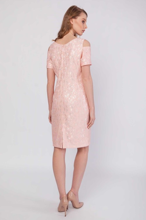 Wizytowa sukienka z opuszczanymi rękawkami  (2).jpg