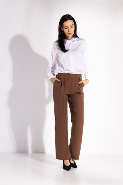 Biała koszula z bawełny 3