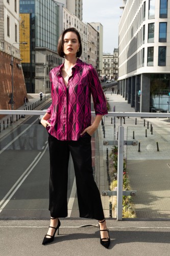 Elegancka bluzka koszulowa